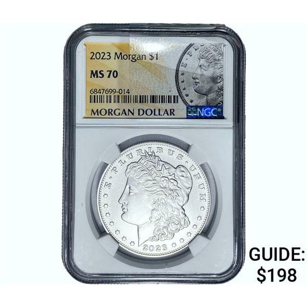 2023 Morgan Silver Dollar NGC MS70