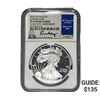 Image 1 : 2016-W $1 Silver Eagle NGC PF70 UC Lettered Edge