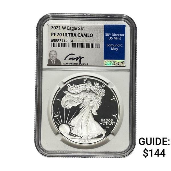 2022-W $1 Silver Eagle NGC PF70 UC