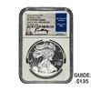 Image 1 : 2016-W $1 Silver Eagle NGC PF70 UC Lettered Edge