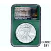 Image 1 : 2020 $1 Silver Eagle NGC MS70