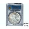 Image 1 : 1991 $1 Silver Eagle PCGS MS69