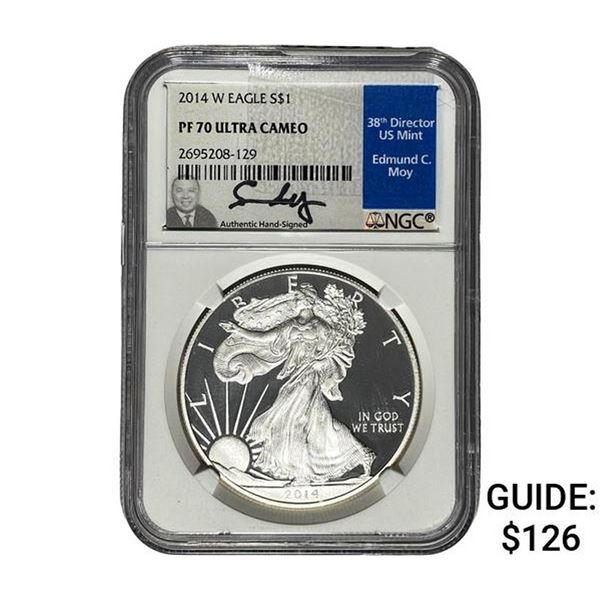 2014-W $1 Silver Eagle NGC PF70 UC