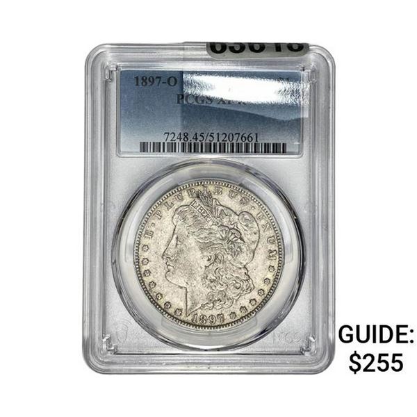 1897-O Morgan Silver Dollar PCGS XF45
