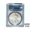 Image 1 : 1991 $1 Silver Eagle PCGS MS69