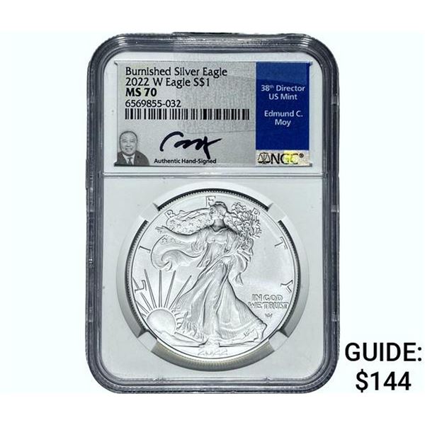 2022-W $1 Silver Eagle NGC MS70