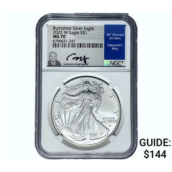 2023-W $1 Silver Eagle NGC MS70
