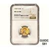 Image 1 : 1909 Wheat Cent NGC MS63 RB
