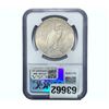 Image 2 : 1927 Silver Peace Dollar NGC MS62