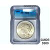 Image 1 : 1922 Silver Peace Dollar ICG MS65