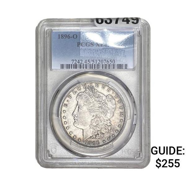 1896-O Morgan Silver Dollar PCGS XF45