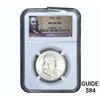 Image 1 : 1955 Franklin Half Dollar NGC MS64 FBL