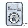 Image 1 : 2017-P Australia $1 Silver Koala NGC MS69