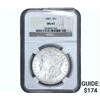 Image 1 : 1887 Morgan Silver Dollar NGC MS63
