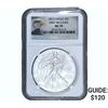 2012 $1 Silver Eagle NGC MS70