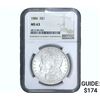Image 1 : 1886 Morgan Silver Dollar NGC MS63