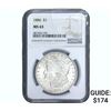 Image 1 : 1886 Morgan Silver Dollar NGC MS63