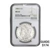 1884-O Morgan Silver Dollar NGC MS63