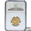 Image 1 : 1911-S $5 Gold Half Eagle NGC MS63