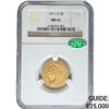 Image 1 : 1911-D CAC $5 Gold Half Eagle NGC MS61
