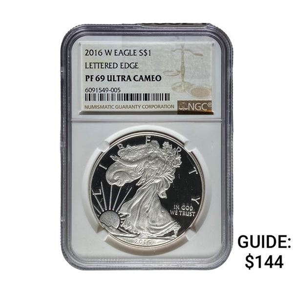 2016-W $1 Silver Eagle NGC PF69 UC