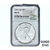 2020 Silver Eagle NGS MS70