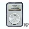 1994 Silver Eagle NGC MS69