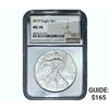 2019 Silver Eagle NGC MS70
