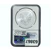 Image 2 : 2011 Silver Eagle NGC MS69 25TH ANNIV. Early Releases