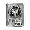 Image 2 : 2017-W Silver Eagle PCGS PR70  Jim Peed DCAM