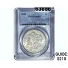 1888 Morgan Silver Dollar PCGS MS63