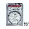 Image 1 : 2021-W Silver Eagle PCGS MS70 Jim Peed TY 1 First Day of Issue