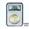 1923 Silver Peace Dollar NGC MS63