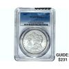 1887 Morgan Silver Dollar PCGS MS64