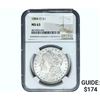 1884-O Morgan Silver Dollar NGC MS63