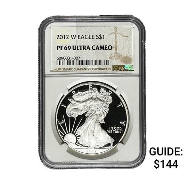 2012-W Silver Eagle NGC PF69