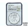 Image 1 : 2020 Silver Eagle NGC MS70