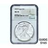 Image 1 : 2020 Silver Eagle NGC MS70