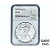 Image 1 : 2020 Silver Eagle NGC MS70