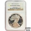 Image 1 : 1995-P Silver Eagle NGC PF69 Ultra Cameo