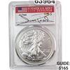 Image 1 : 2021-W Silver Eagle PCGS MS70  TY 1 1st Day of Issue