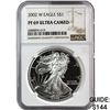 Image 1 : 2002-W Silver Eagle NGC PF69 Ultra Cameo