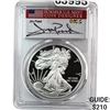 Image 1 : 2017-W Silver Eagle PCGS PR70 Jim Peed DCAM