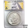 Image 1 : 1869 Morgan Silver Dollar ANACS MS60