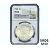 Image 1 : 1923 Silver Peace Dollar NGC MS62