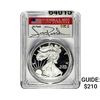 Image 1 : 2017-W Silver Eagle PCGS PR70 Jim Peed DCAM