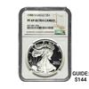 1988-S Silver Eagle NGC PF69 Ultra Cameo