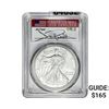 Image 1 : 2021-W Silver Eagle PCGS MS70 TY 1 1st Day of Issue