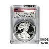 Image 1 : 2017-W Silver Eagle PCGS PR70 Jim Peed DCAM