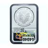 Image 2 : 2021 Silver Eagle NGC MS70 GA, Heraldic Eagle T-1